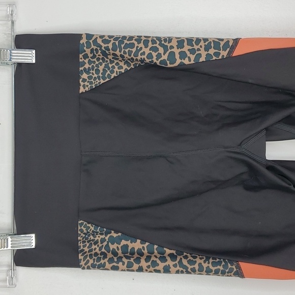 Beach Riot Sport Leggings Tori Cheetah Leopard Print Crossover Waist Womens S - Picture 5 of 10
